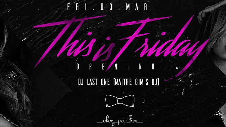 Opening this is Friday