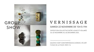 Exposition collective "Entre lignes et volumes"