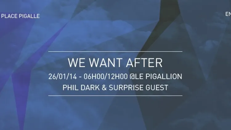 We Want After