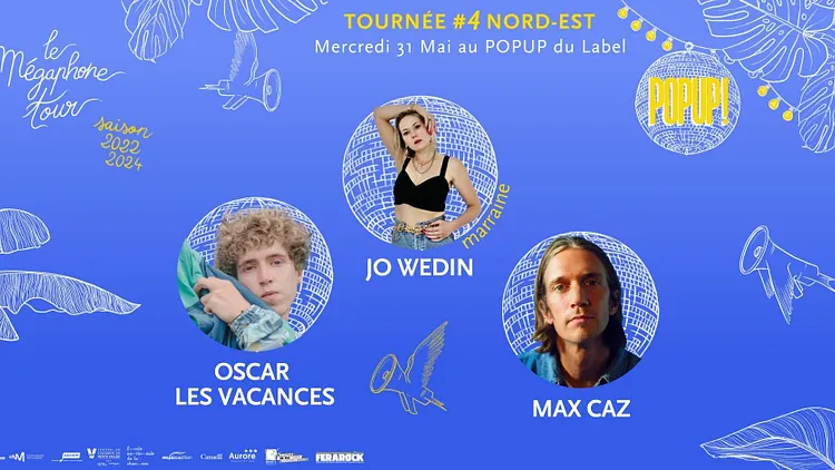 Le Mégaphone Tour, festival musical itinérant