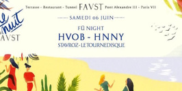 FÜ : HVOB - HNNY - Stavroz - Le Tournedisque