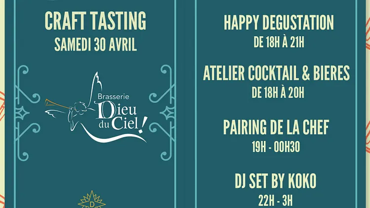 PARIS BEER WEEK #3 // CRAFT TASTING by Dieu Du Ciel