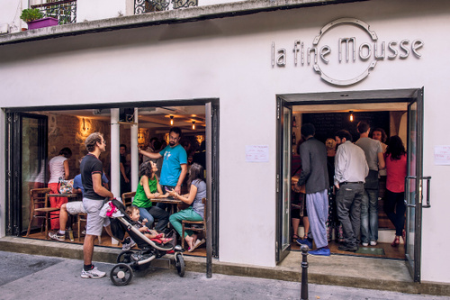 La Fine Mousse Bar Paris