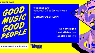 Demain C'est Loin • Ivan Smagghe – Il Est Vilaine– Apollo Noir