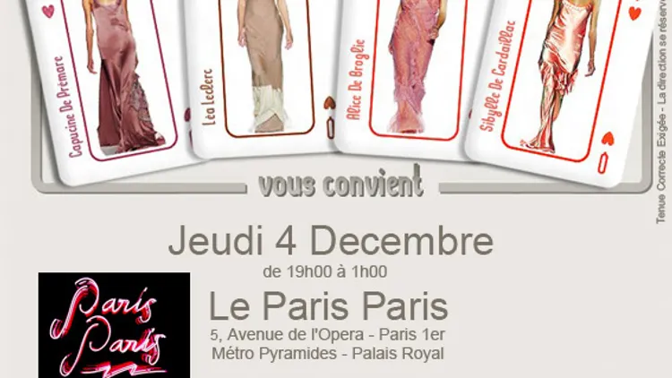 After Work Jeudi Only au Paris Paris