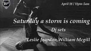 SATURDAY A STORM IS COMING