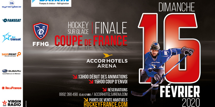 Finale de Coupe de France de Hockey sur Glace 2020 - AccorHotels Arena de Paris