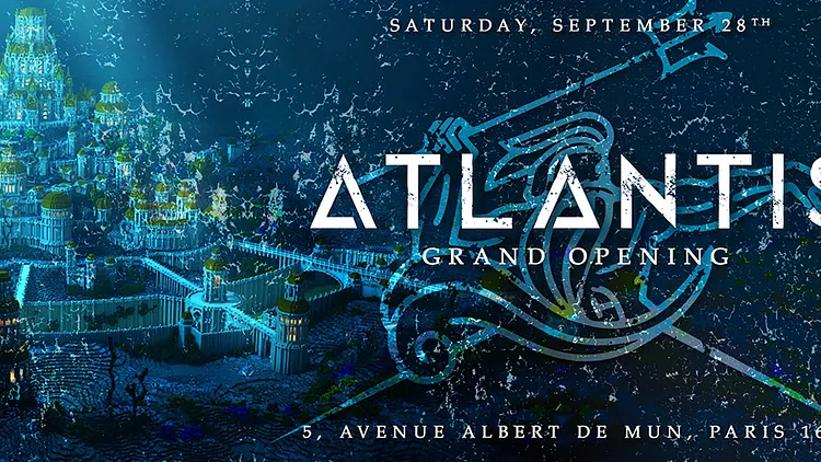 ATLANTIS / BIG OPENING / LA CITE PERDUE AQUATIQUE / GRATUIT avec INVITATION A TELECHARGER
