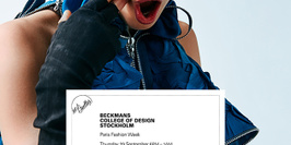 Beckmans College of Design at Paris Fashion Week