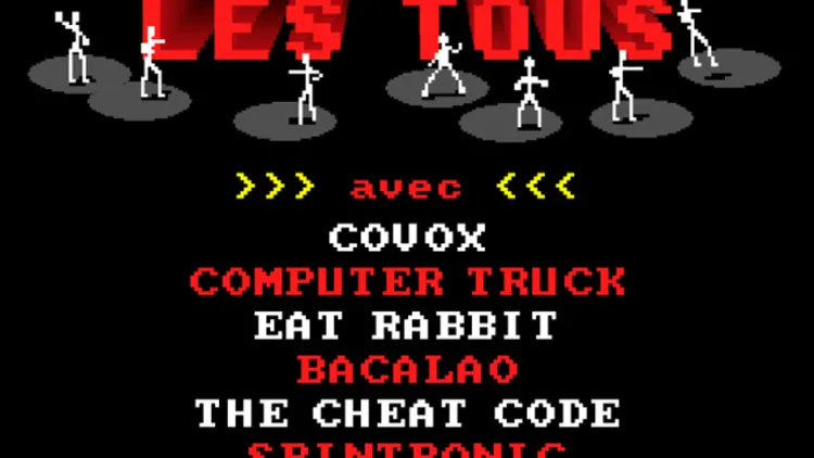 Bagarre les tous Release Party 8bit'em'all