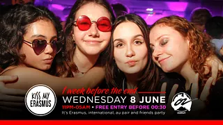 KISS MY ERASMUS @ CAFÉ OZ