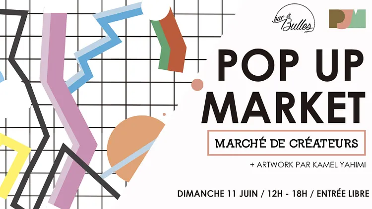 Pop Up Market au Bar à Bulles