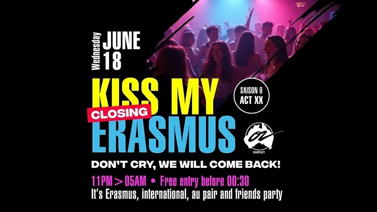 Kiss my Erasmus @ Café OZ