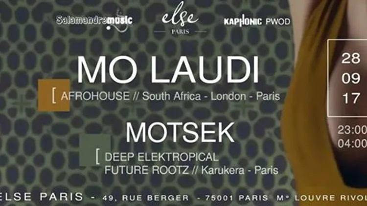 Mo Laudi & Motsek / Afrobeats Night