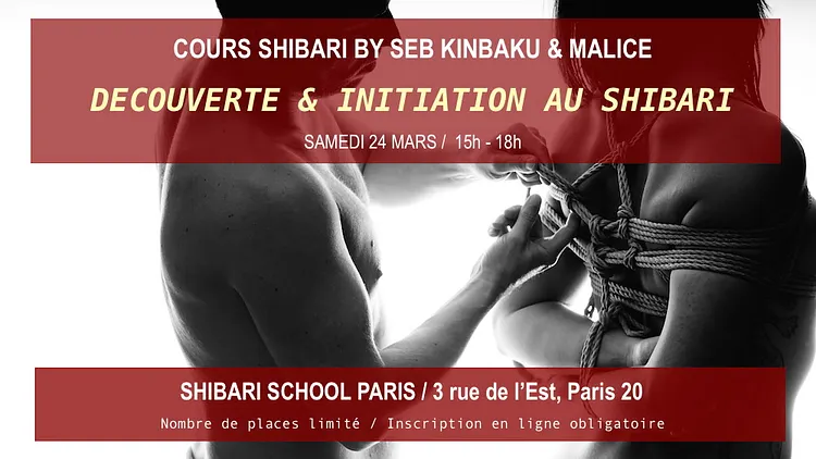 Apprendre le shibari avec Seb Kinbaku & Malice