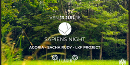 La Clairière x Sapiens : Agoria, Sacha Rudy, LKF Project
