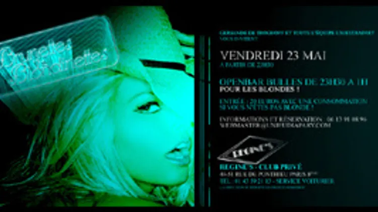 Soirée Unjeudiapary chez Régine's!