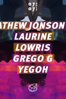 Concrete : Mathew Jonson live / Laurine / Lowris / Grego G/ Yegoh