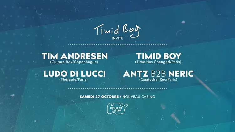 Timid Boy Invite