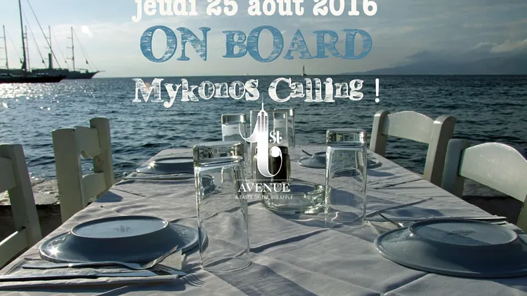 On Board Mykonos Calling!