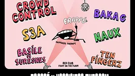 Frappé Invite Happiness Therapy w/ S3A, Crowd Control & more