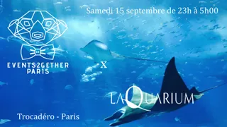 Opening l'aquarium club X Events2gether