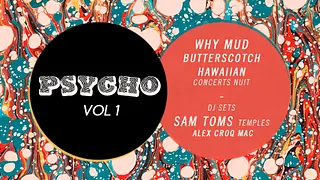 Psycho / Sam Toms (Temples) • Why Mud • Butterscotch Hawaiian