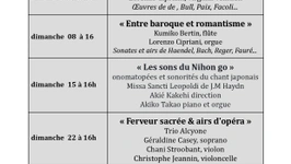 Entre baroque et romantisme