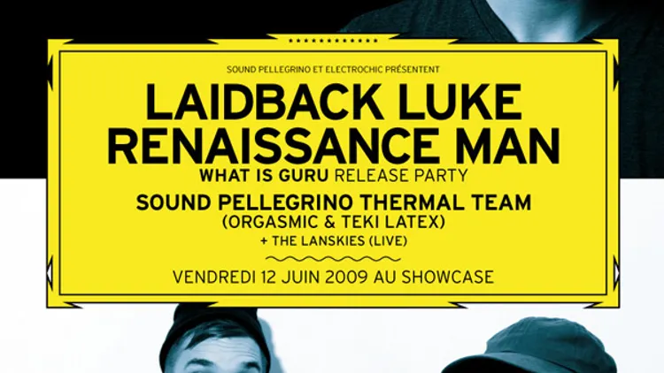 Electrochic Reçoit : Laidback Luke !