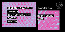 Concrete: Venetian Snares Live, Dbridge, Zoe Macpherson Live