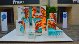 Vague d'Anamorphose à Bercy Village