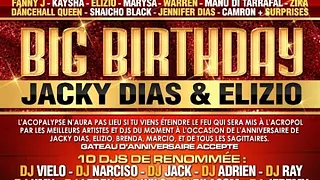 Big Birthday Jacky Dias & Elizio