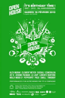 Open house : it's birthday time