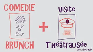 Comédie Brunch et Visite théâtralisée proposés par la Ligue d'impro.