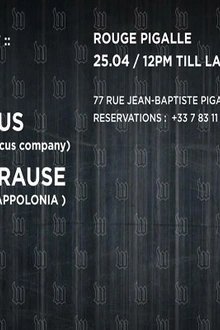 LE ROUGE PRESENTE w LABEL NIGHT