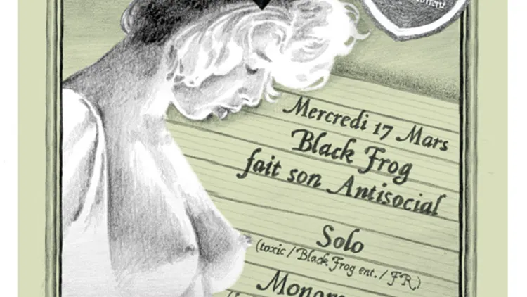 BLACK FROG FAIT SON ANTISOCIAL