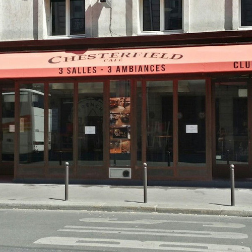 Chesterfield Café Club Restaurant Bar Paris