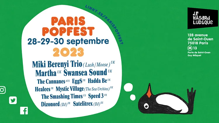 Paris Popfest, jour 1 : Miki Berenyi Trio (Lush) + Healees + Hadda Be