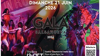 SalsaNueva Live Show – 16 ans de danse au 13e Art