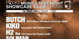Form Music Label Night