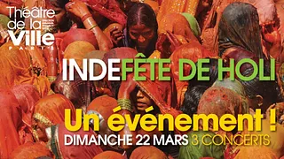Fête de Holi au Theâtre de la Ville