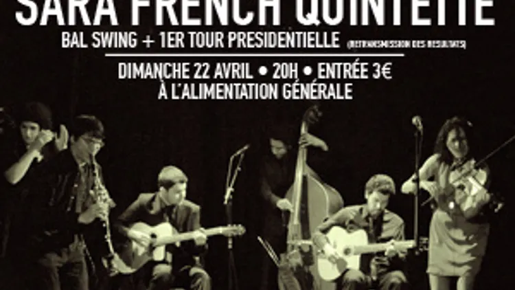 SARA FRENCH QUINTETTE SWING PARTY