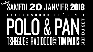 Ekleroshock présente Polo & Pan, Tshegue, Tim Paris, Radiooooo