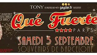 Qué Fuerté Paris - Souvenirs de Barcelone