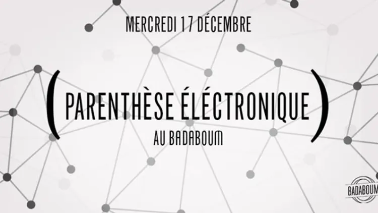 (Parenthèse électronique)