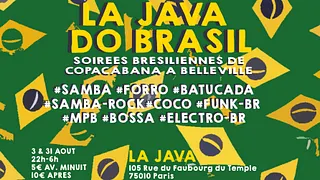 La Java do Brasil ~ Samba & Forro de Copacabana à Belleville !