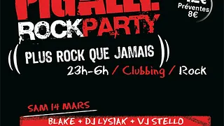 PIGALLE ROCK PARTY