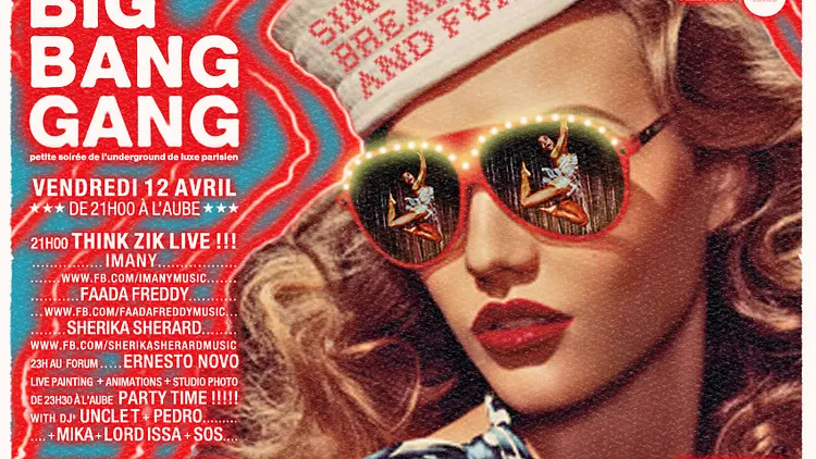 Big Bang Gang Party : Sunglasses at night