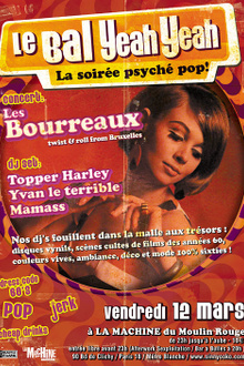 Le Bal Yeah Yeah : La Soirée Psycho Pop !