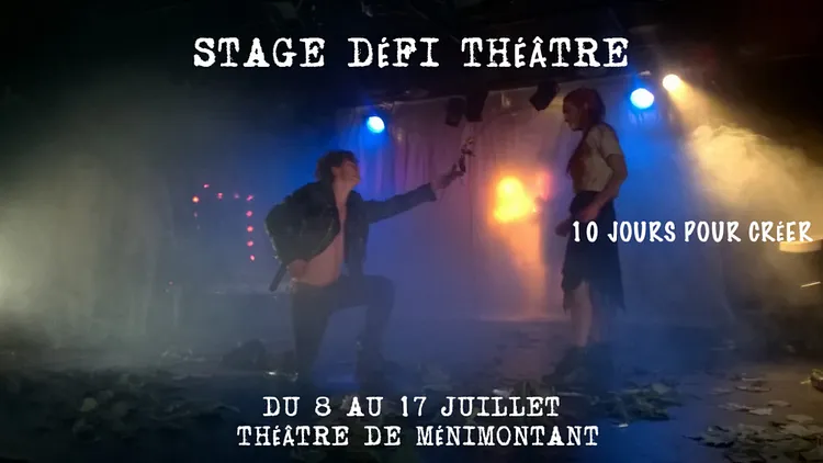 Stage d'été défi théâtre intensif ( Juillet 2016)